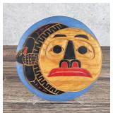 David Louie Moon and Raven Northwest Coast Plaque