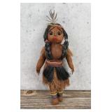 Seminole Native American Indian Palmetto Leaf Doll