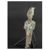 Ancient Egyptian Bronze Statuette of God Osiris