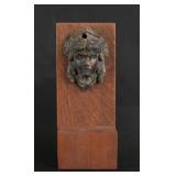 Ancient Roman Wood Chariot Fitting Head