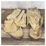 Pueblo Native American Indian High Top Moccasins