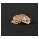 Ancient Egyptian Serpentine Scarab Amulet
