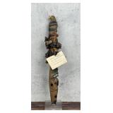 Cicero August Northwest Coast Indian Rattle