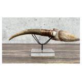 Bo Earls Handmade Horn Handle Knife