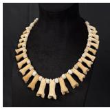 Native American Indian Deer Toe Bone Necklace