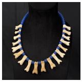 Native American Indian Deer Toe Bone Necklace