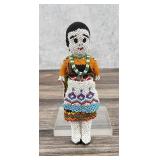 Zuni Native American Indian Beaded Doll