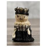 Papago Horsehair Miniature Basket Lady Doll