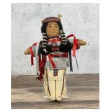 C Whiterabbit Native American Indian Doll