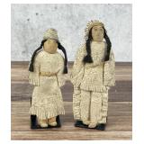 Modoc Native American Indian Beaded Dolls