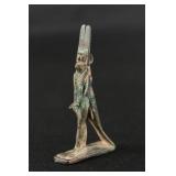 Ancient Egyptian Bronze Amulet of God Montu