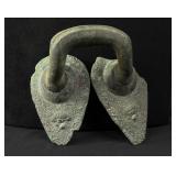 Ancient Etruscan Bronze Stamnos Handle