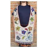 Ojibwe Native American Indian Beaded Bandolier Bag