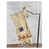 Sioux Native American Indian Beaded Pipe Bag