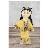 Cheyenne Native American Indian Beaded Doll