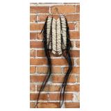 Native American Indian Hair Pipe Breastplate