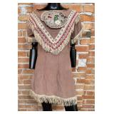 Woodlands Native American Indian Beaded Dress