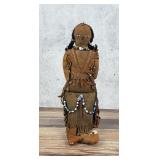Ojibwe Chippewa Native American Indian Beaded Doll