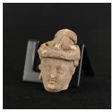 Ancient Etruscan Terracotta Head