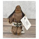 Elsie Pino Navajo Native Indian Beaded Doll