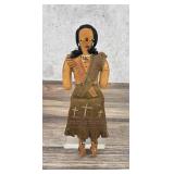 Whirling Log Painted Native American Indian Doll