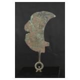 Ancient Belmonte Type Lunate Etruscan Bronze Razor