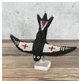 Native American Indian Beaded Bird Fetish