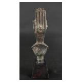 Ancient Egyptian Bronze Hand Form Censer
