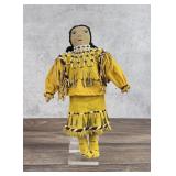 Choctaw Native American Indian Beaded Doll
