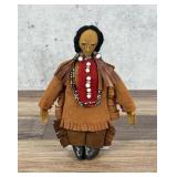 Dakota Sioux Native American Indian Buckskin Doll