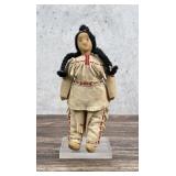 Apache Native American Indian Beaded Doll