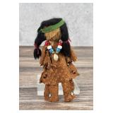 Mohawk Native American Indian Corn Husk Doll