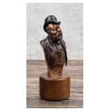 David Lemon The Bowler Bronze