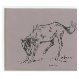 Sheryl Bodily Wild Mustang Drawing