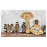 Collection of Folk Art and Souvenir Dolls