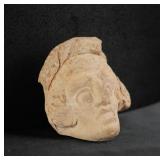 Ancient Greek Hellenistic Terracotta Goddess Head