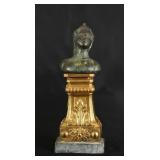 Ancient Egyptian Bronze Amulet of a Goddess