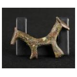 Ancient Luristan Bronze Double Headed Animal