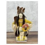 Kiowa Native American Indian Beaded Doll