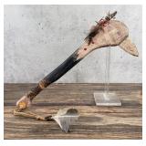 Plains Indian Bird Beak War Club