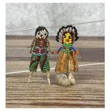 Zuni Native American Indian Chicken Feet Dolls