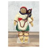 Greenland Inuit Eskimo Mother and Child Doll