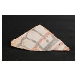 Ancient Egyptian Painted Amarna Pottery Fragment