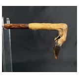 Victorian Goat Hoof Cane Walking Stick