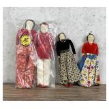 Collection of Navajo Indian Dolls