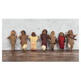 Collection of Corn Husk Native American Indian