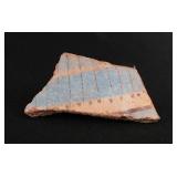 Ancient Egyptian Painted Amarna Pottery Fragment