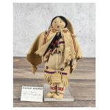 Julia Tatsey Montana Blackfoot Indian Beaded Doll