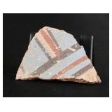 Ancient Egyptian Painted Amarna Pottery Fragment