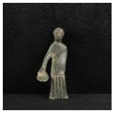 Ancient Etruscan Bronze Votive Worshiper Statuette